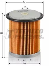 TECNECO FILTERS gs0449 -  Топливный фильтр